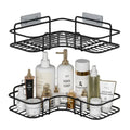 Modern Style Stainless Steel Toilet Triangle Rack Corner Mounted Holder with No Punching Design