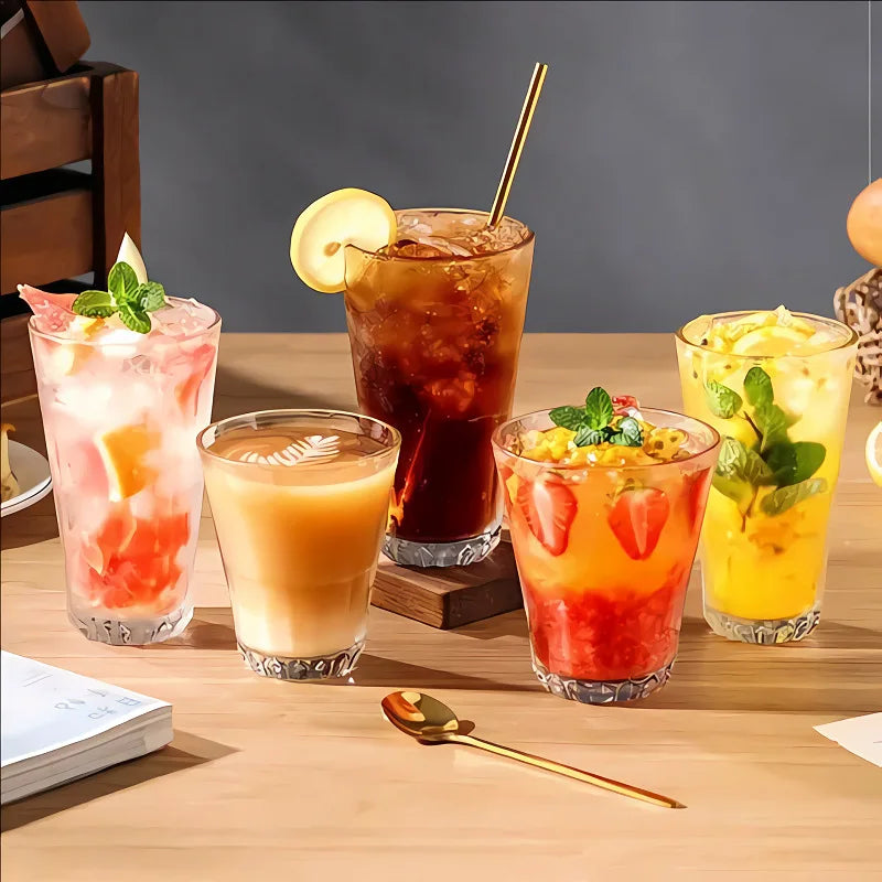 Libbey BROOKLYN Barware Milkshake Ice Cream Sundae Latte Coffee Cup Tasse a Cafe Water Tumblers Wine Glass Wholesale
