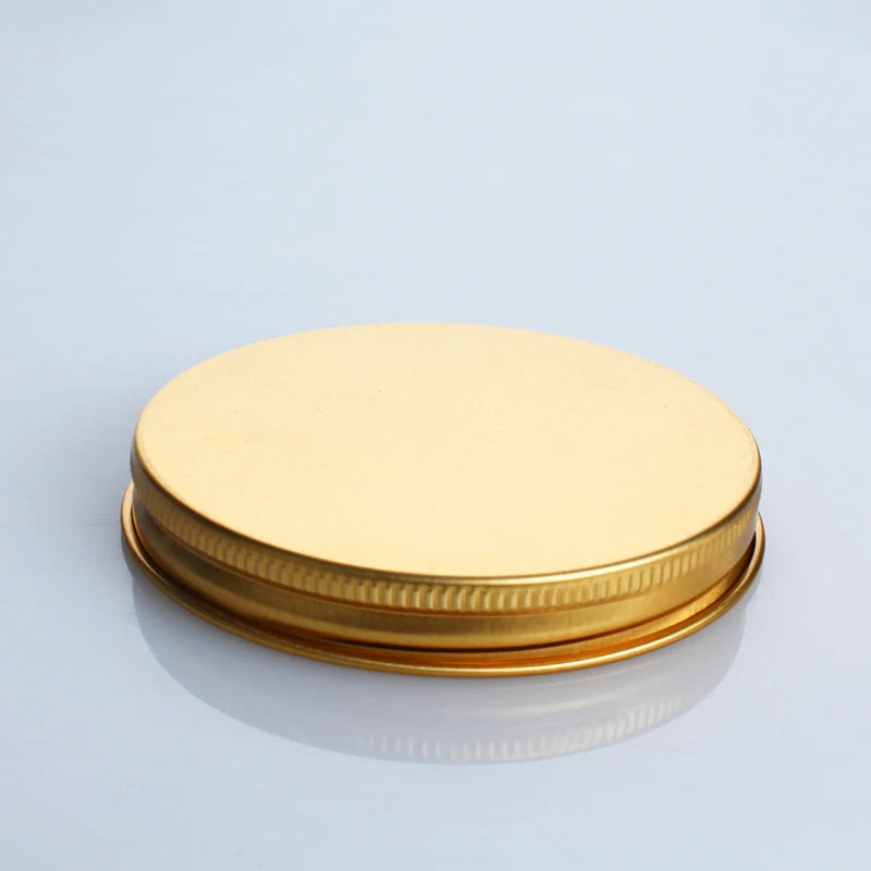 Wholesale Transparent Round-bottom Luxury Candle Jars with Screw Llids Customizable Color 8oz Straight-edge Glass Candle Jars