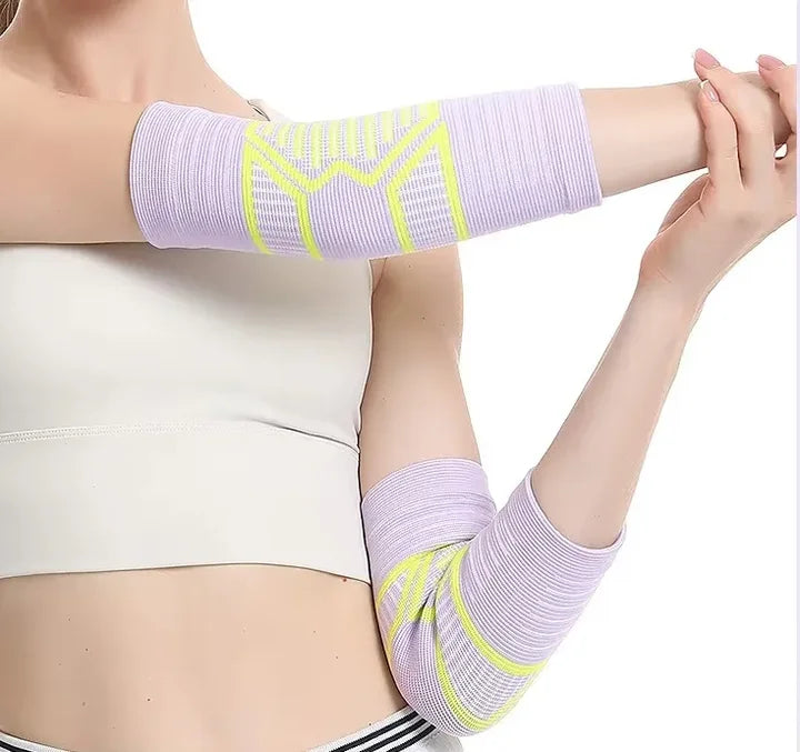 Compression Spandex Elbow Sleeve Stretch Elbow Support Sleeve Tennis Golf Volleyball Basketball Workout Sport Elbow Brace