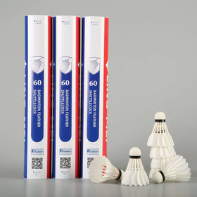 Factory Supply Very Durable Weight 74-79 Tournament All Round Feather Shuttlecock