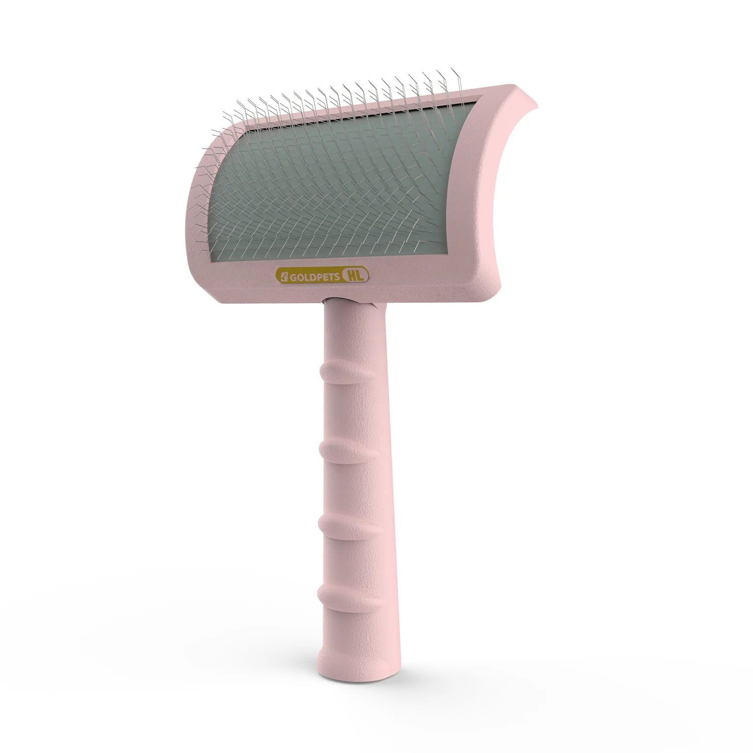 ODM Cepillo Para Mascotas 74g 105x173mm 76g ABS Dog Grooming Equipment Hair Removal Brush Metal Pins Comb Pet Brush