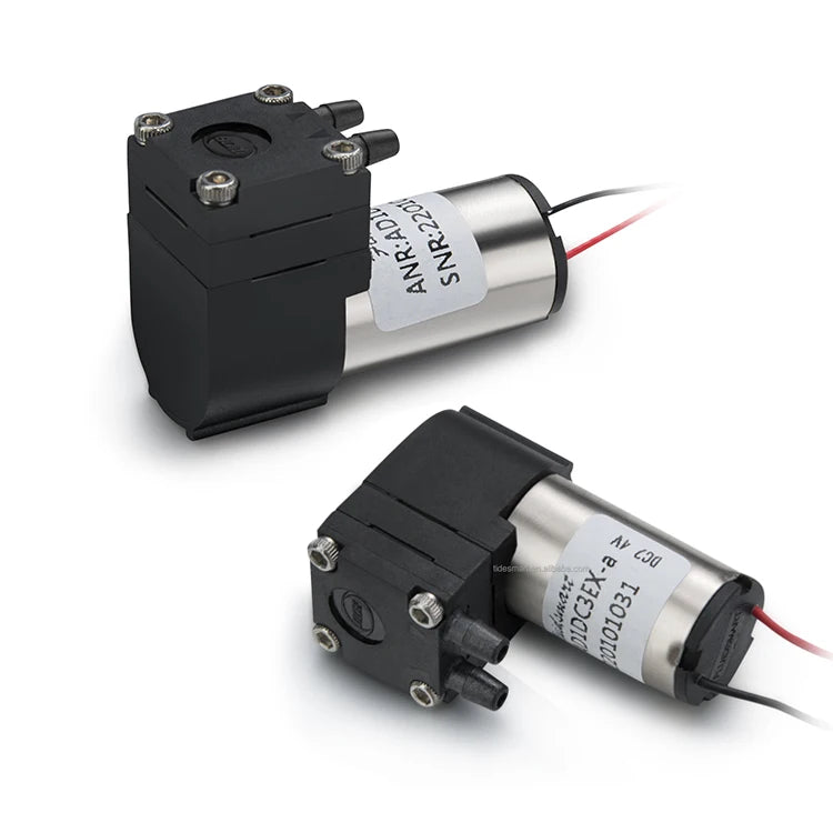 DC Brush Motor Mini Air Suction Pump Outdoor Portable Oil Less Low Micro Diaphragm Pump OEM High Flow Rate Automotive Use