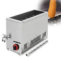 12 Hooks Gas Commercial Cheese Hot Dog Fryer Machine Deep Fryer Korean Cheese Hot Dogs Oil Corn Dog Deep Fryer