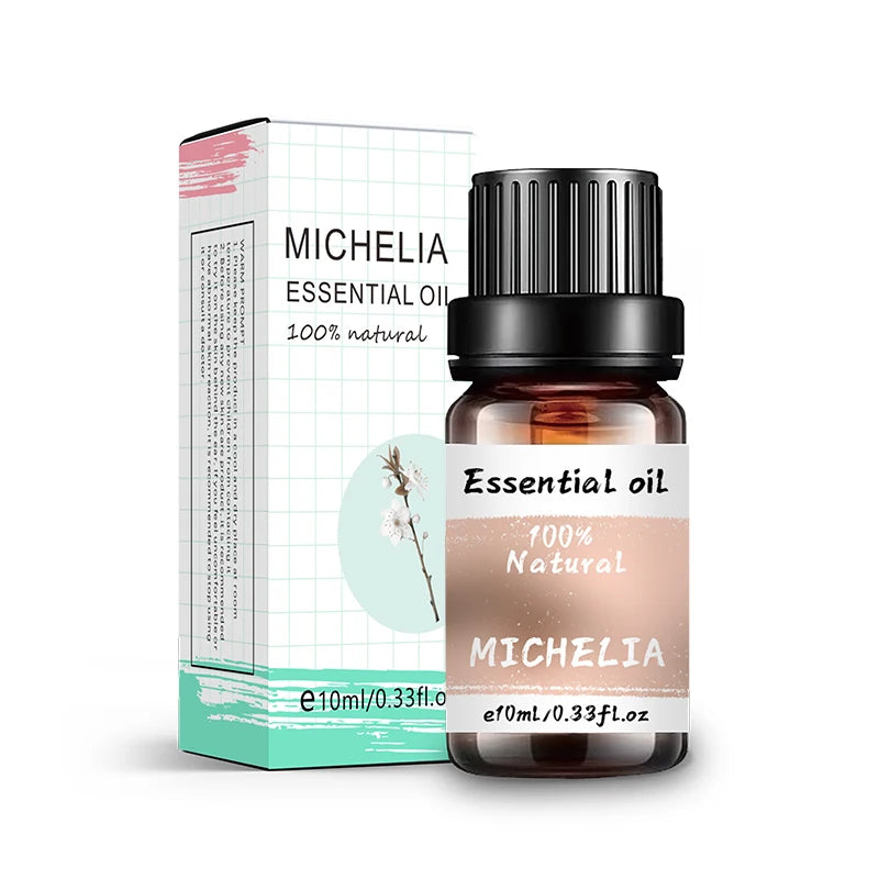 Michelia Alba Flower Essential Oil for Diffuser - 100% Pure Natural Plant Extract Steam Distilled Premium | OEM 10ML