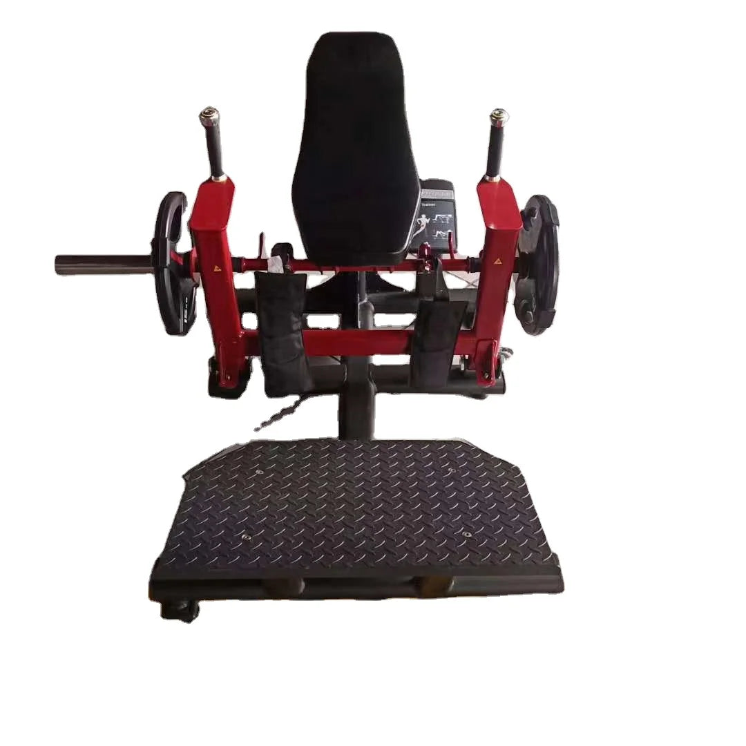 Commercial Fitness Plate Loaded Hip Thrust Machine Safety Glute Bridge for Back and Leg Exercise