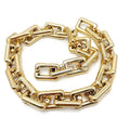 Deepeel GD008 52cm Gold Bag Chains for Replacement Handle Handbag Hardware Accessories Purse Frame Shoulder Strap Bag Handles