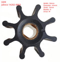 Flexible Rubber Closed Type 8 Blades 65X50X16mm JABSCO 14282-0003 Sea Water Pump Impeller
