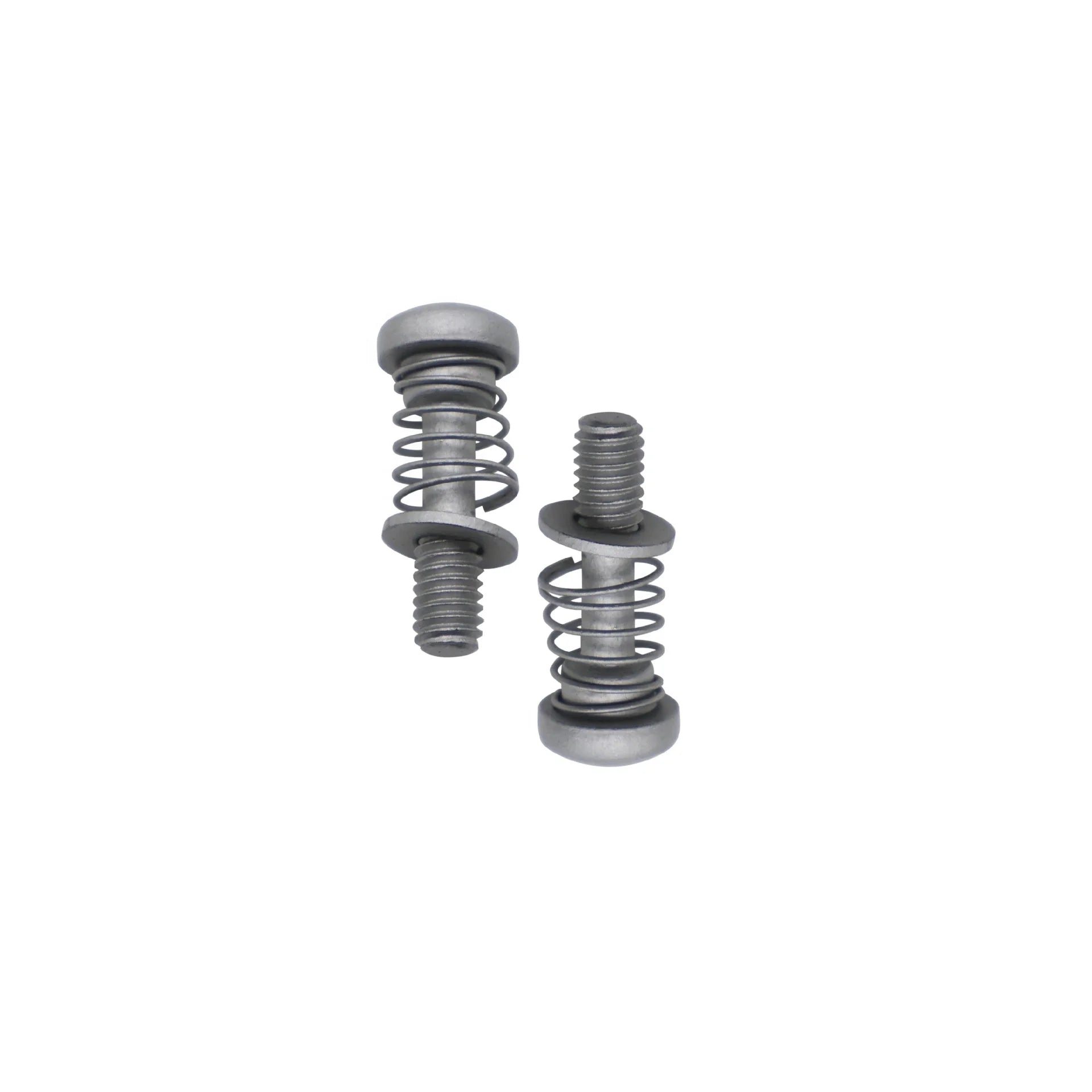 High Precision Stainless Steel Spring Screw ISO Metric Standard CPU Heatsink Computer Radiator Part Loaded with Spring Washer