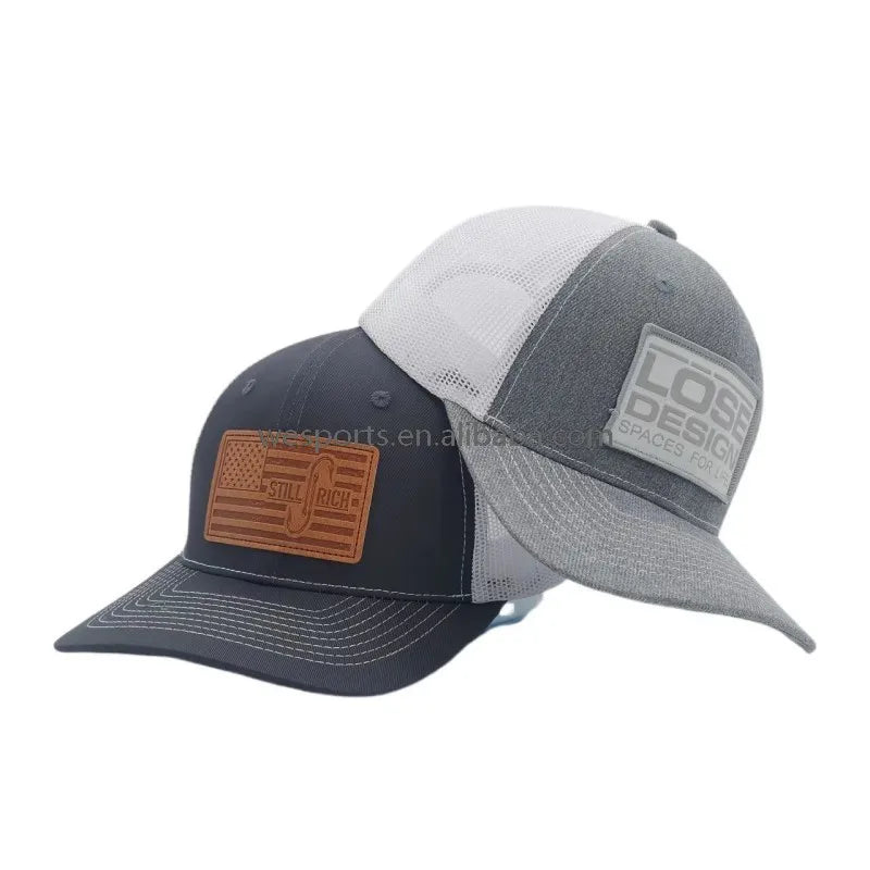 Animal Hunting Leather Patch Other Hats Richardson 112 Trucker Hats 6 Panel Mesh Snapback Gorras Custom Trucker Hats Caps