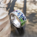 Luxury New Product Top Quality Golden Zirconium 925 Sterling Silver Rings Women