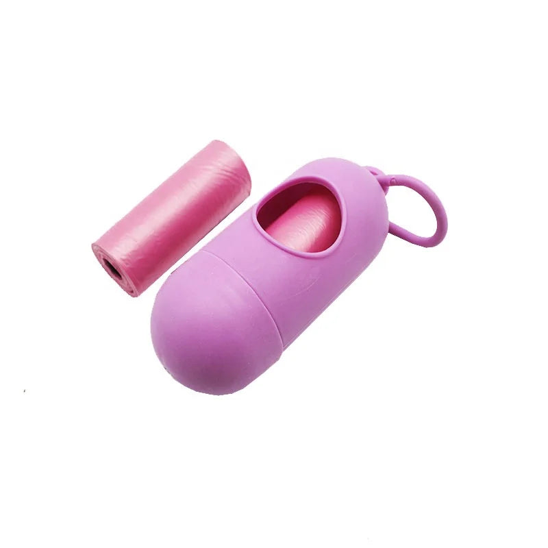 Hot Selling Eco-friendly Biodegradable Holder Custom Printed Dog Poop Bags
