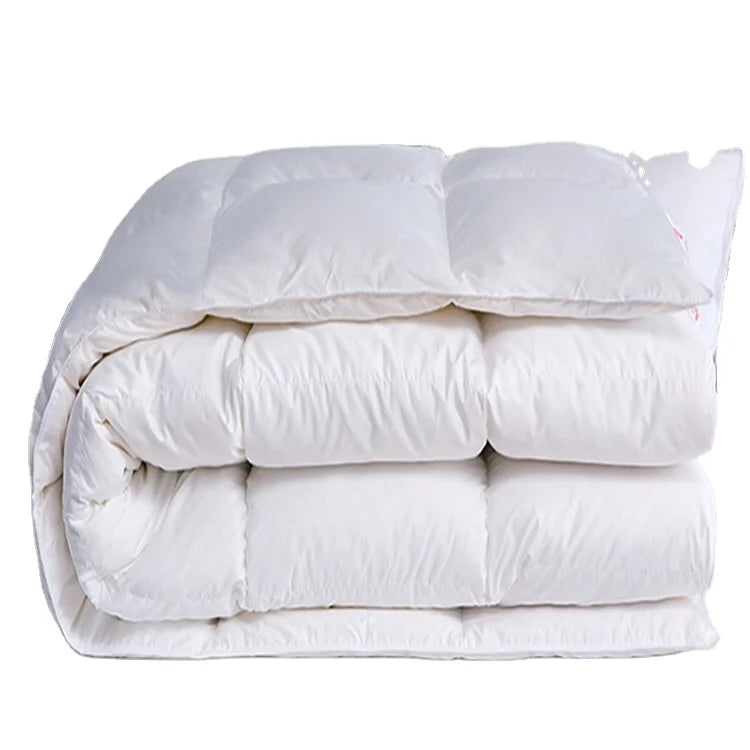 2022 Chinese Factory 4 Seasons Goose/duck Down Feather Duvet Home Hotel Quilt Comforter