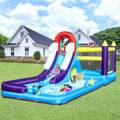 Commercial Inflatable Bouncer Combo Bounce House Combo Water Slide with SlideClimbing WallObstaclesTrampoline Ball Pit Pool