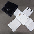 Portable Velvet Envelope Design Necklace Organizer Travel-Friendly Jewelry Packaging Bag Velcro Closure Luxury Storage for Rings