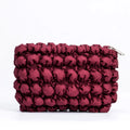 Cosmetic Case Vanity Makeup Box Durable Zipper Closure Fashion Towel Material with Letter Logo Pattern Bag Type