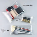 Private Label 3pcs Waterproof Clear Makeup Bag Pvc Mini Makeup Bag