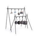 AG RTS Outdoor Camping Picnic Lightweight Portable Folding Small Aluminium Alloy Hanging Rack