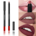 Waterproof 12 Color Lipliner Pencils Wholesale Beautiful Brown Pencils Lip Liner Long Lasting Lip Liner