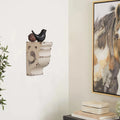 RTS Handmade Farmhouse Decorations Shelf Wall Wooden Wall Mounted Ornament Support Shelf Plant Wood Corbel Bracket Shelf