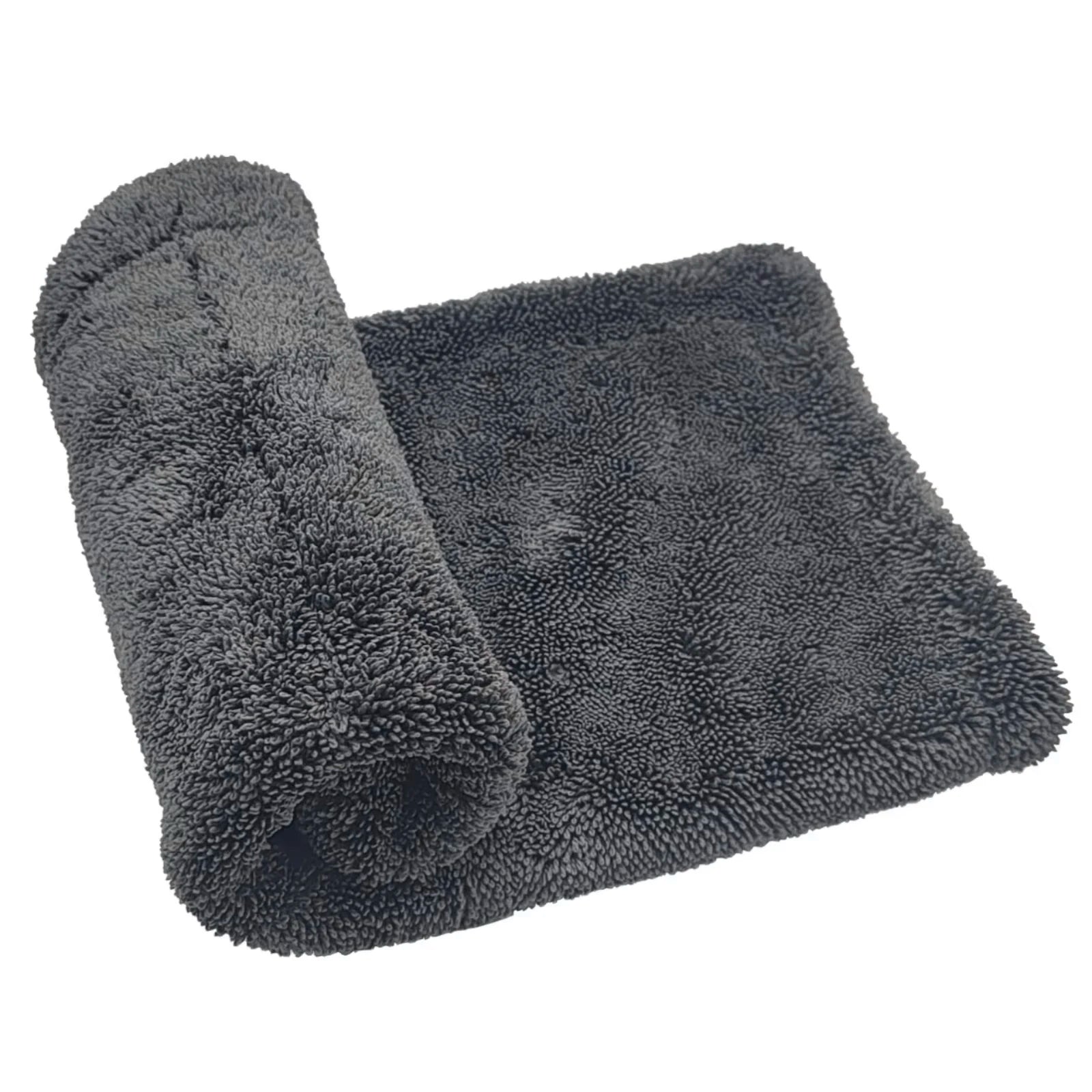 1200gsm Edgeless Woven Microfiber Eco-Friendly Car Care Detailing Towel Quick-Dry Wash & Clean for Cars