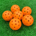 Cheap Price 74mm 40 Holes Pickleball Plastic Outdoor Pickle Balls Custom Logo Pickleball
