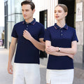 Logo Printable Short Sleeved Polo Shirt Customized Corporate Culture Group Advertising T-Shirt Work Clothes