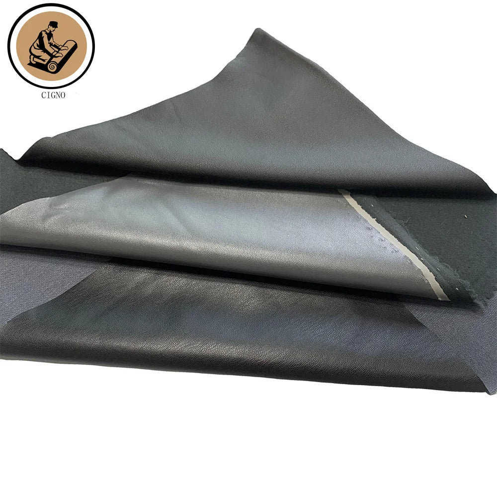 Wholesale Eco-friendly PU Synthetic Leather Rolls Vegan Leather Materials for Garments and Shoes Faux Leather Fabric
