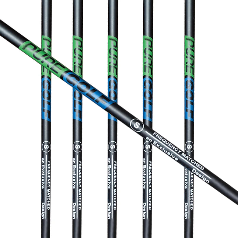 Matte Glossy Black Graphite Golf Shaft for Driver Wood Hybrid Iron Wedge Putter Carbon Shaft