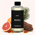 Bamboo 500ml 100% Pure Organic Blend Natural Cold Air Diffuser Perfume Essential Oil Electric Hotel Use Tabletop