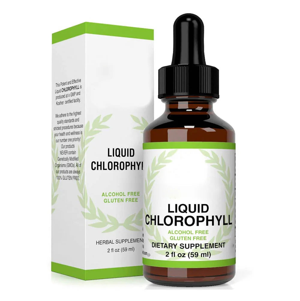 Manufacturer Private Label Vegan Liquid Chlorophyll Drops for Immune Booster System