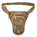 0101 Custom Wholesale OEM Fashion Camouflage Tactical Molle Men Sport Drop Waterproof Biker Thigh Waist Leg Hip Bag
