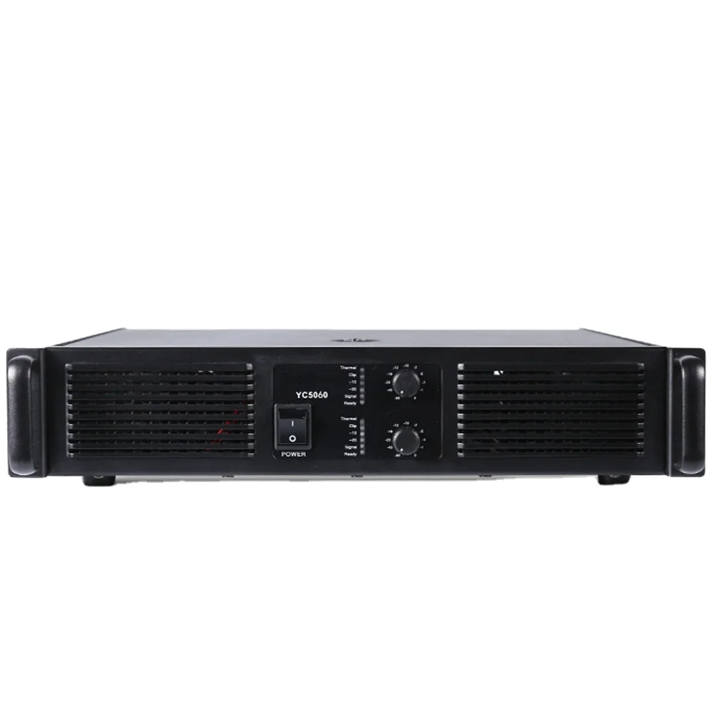 Depusheng YC5060 600w*2 Power Amplifier Professional High Power Amplifier for Conference Stage Performance Theater