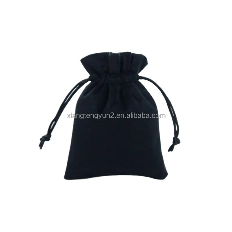 Drawstring Jewelry Velvet Pouch Bag Wholesale Storage Velvet Toiletry Travel Drawstring Bag