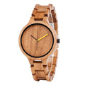 For E24 Antique Wooden Charm Watch China Fashionable MIYOTA Movement 40mm Dial Diameter 18mm Stainless Steel Band