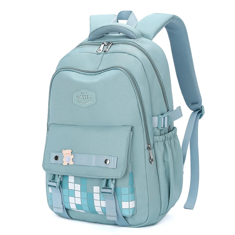 2024 New Design Carton Customized logo Large Space Waterproof Casual Travel  Lightweight School Backpack
