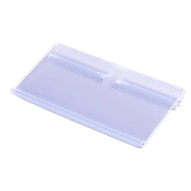 Customized Plastic Pvc Extrusion Label Holder for Supermarket Shelf