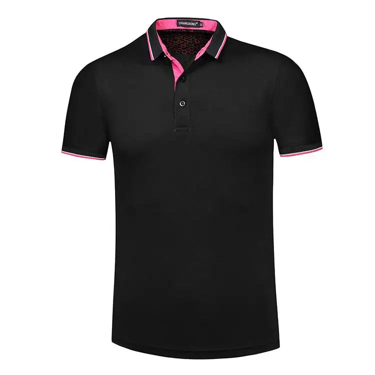 Cotton Blank Men's Golf T Shirts Embroidered Logo Plain Short Sleeve Golf ShirtsHot Sale Products