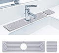 Faucet Mat for Kitchen Sink Diatomaceous Earth Kitchen Sink Splash Guard Water Absorbing Stone Tray for Sink