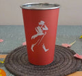 Custom Logo Bar Camping Outdoor Color Changing Aluminum Stadium Cups in Cold Water