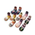 Toddler Baby Girls Boys Ankle Knitted Cartoon Animal Print Autumn Casual Breathable Sustainable Spandex/Polyester/Cotton Socks