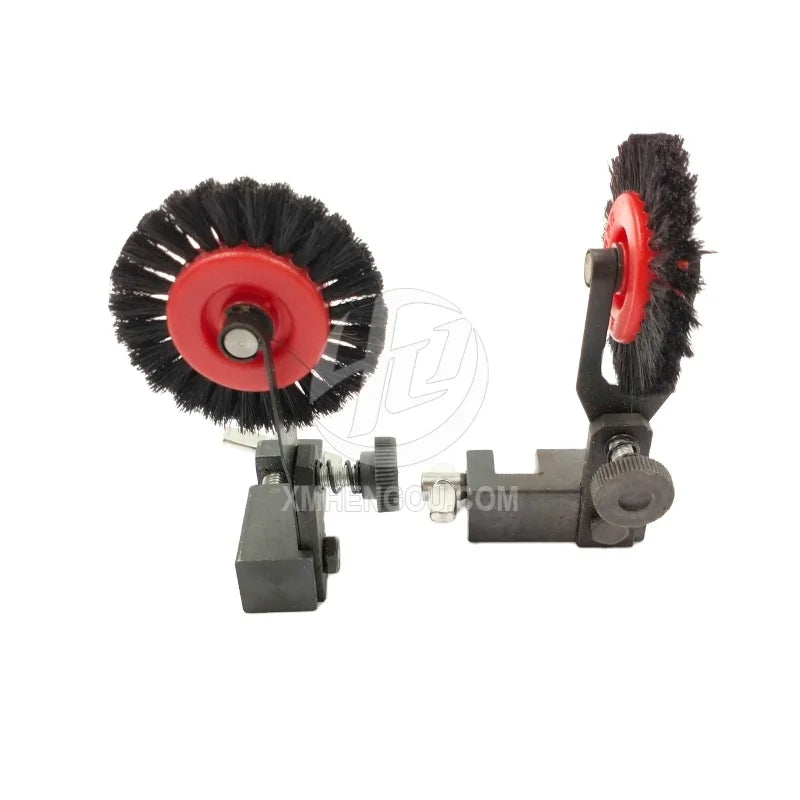1 Pair 83.010.014 66.891.005F SM74 CD102 SM102 Feeder Brush Roller Assembly BlackS & M Wheel