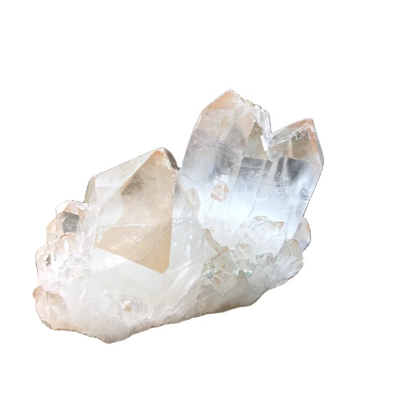 Wholesale Beautiful Natural Rough Crystal Stone Pineapple clear Quartz Cluster for Healing Decoration