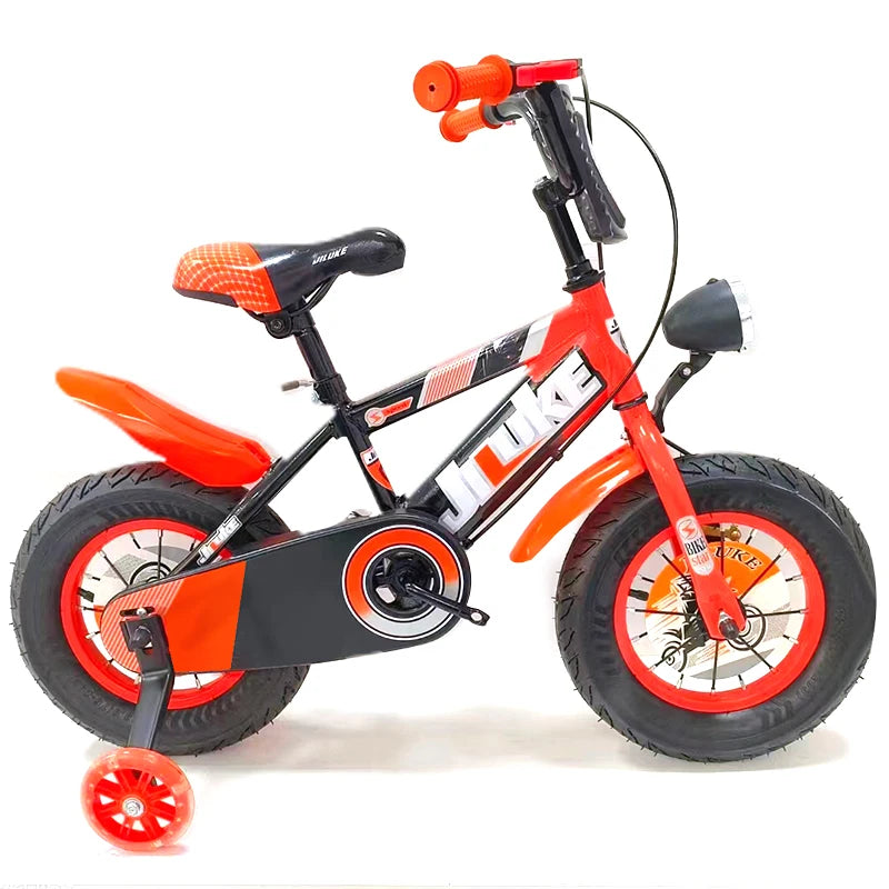 Factory Custom Hot Sale 12'' 16'' 20'' Inch Kids Bicycle Cycle 3-12 Year Children Bicycle Bike With Led Light and Training Wheel