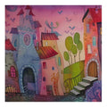 Ever Moment Diamond Painting Colorful Paint By Diamond Cartoon Tree House Wall Art Decoration Embroidery Mosaic Gift 4Y586
