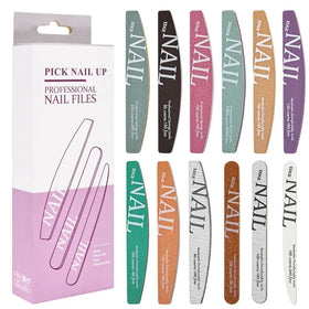 Nail Box Set of 12 Nail Files and Polishing Tools