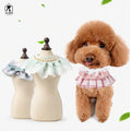 Princess Lace Pearl Nylon Padded Necklace Bib Collar for Small Animals Elegant Gauze Jewelry Cat Bandana Puppy Kitten
