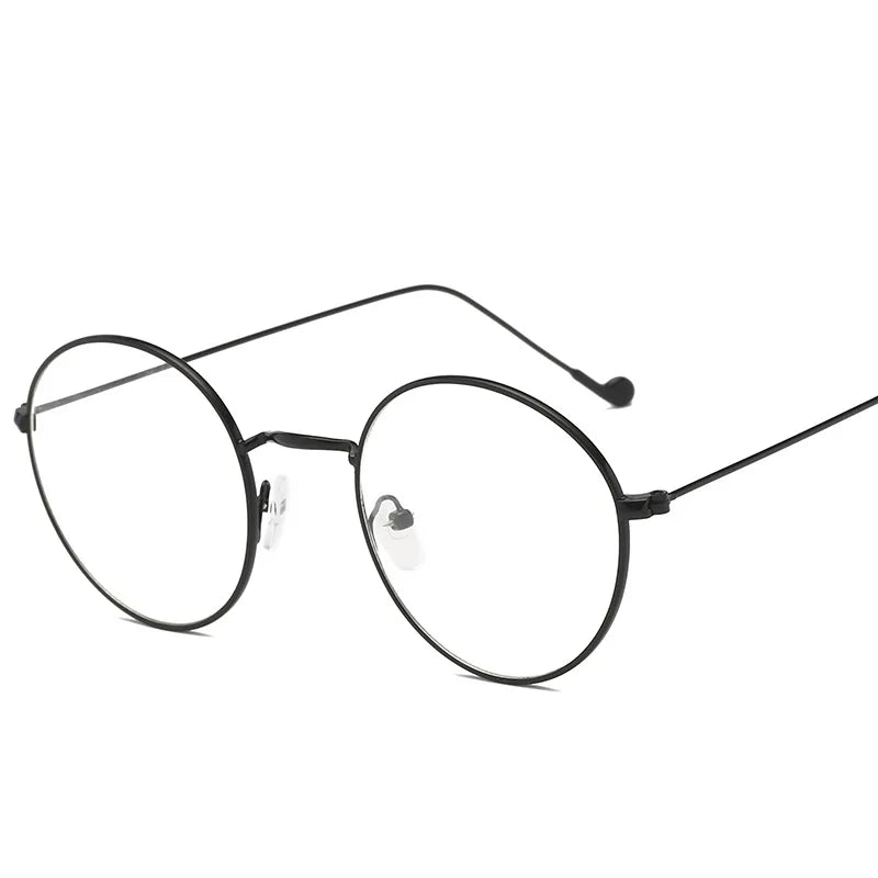 2024 New Filigree Round Frame Glasses Retro Optical Frame Round Glasses