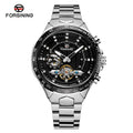 Reloj Para Hombre Forsining Brand Performance Custom Logo Wrist Watches Man Tourbillon Skeleton Automatic Mechanical Watch Male MegaBDM