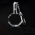 Factory Wholesale Blank K9 Crystal Keychains Custom Picture Logo Crystal Glass Led Keychain